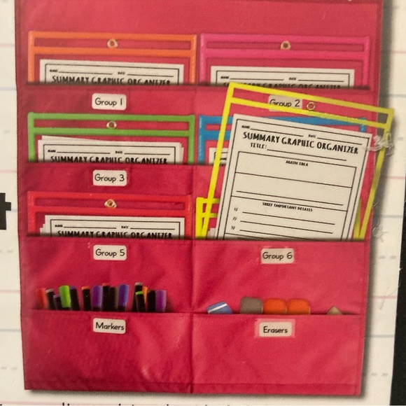 Pocket Charts Set of 5! - Picture 8 of 8